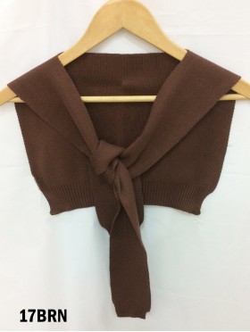 Solid Color Shoulder Wrap Scarf